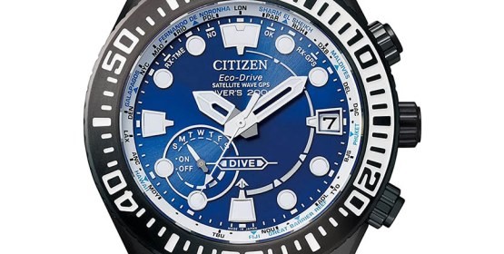 CITIZEN SATELLITE WAVE GPS DIVER